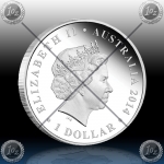 1oz AVSTRALIJA -  MEGAFAUNA "MEGALANIA" 2014